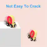 Numbers Magnetic Train Puzzle Wooden Toy Car - Image 5