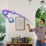 LED Hover Ball Drone Flying Spinner - Image 3